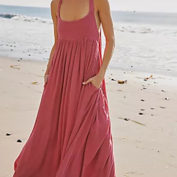 Free People Flowy Maxi Dress - Picture 1 of 3